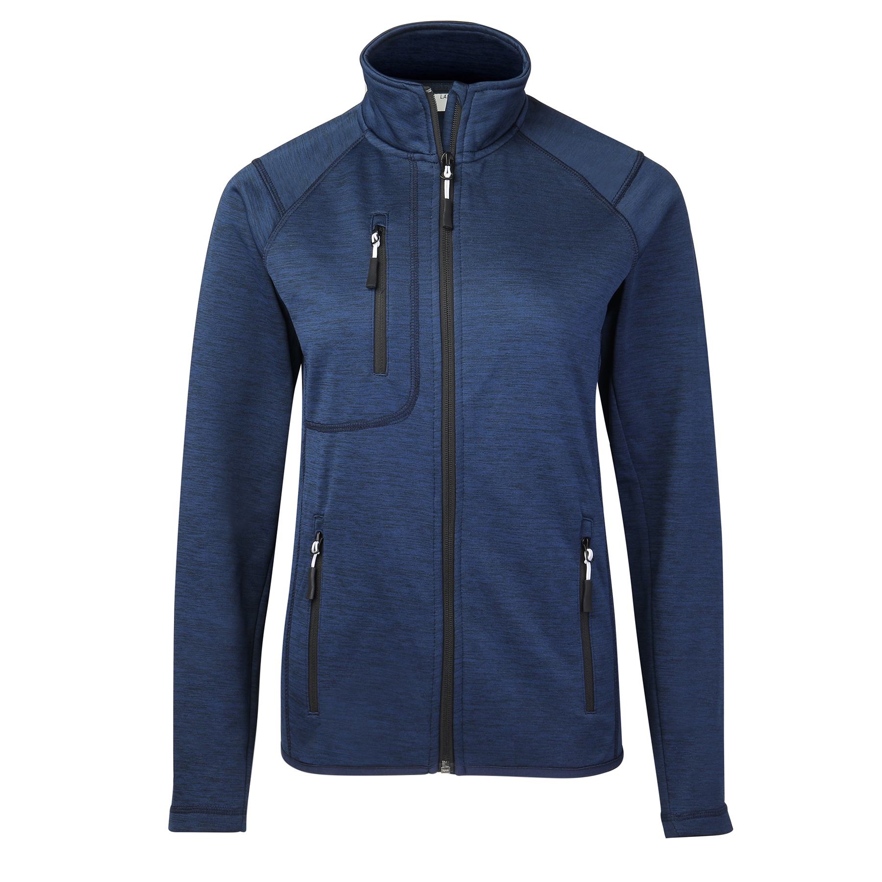 Women's Full Zip Sweater Fleece Jacket with Chest Pocket 2