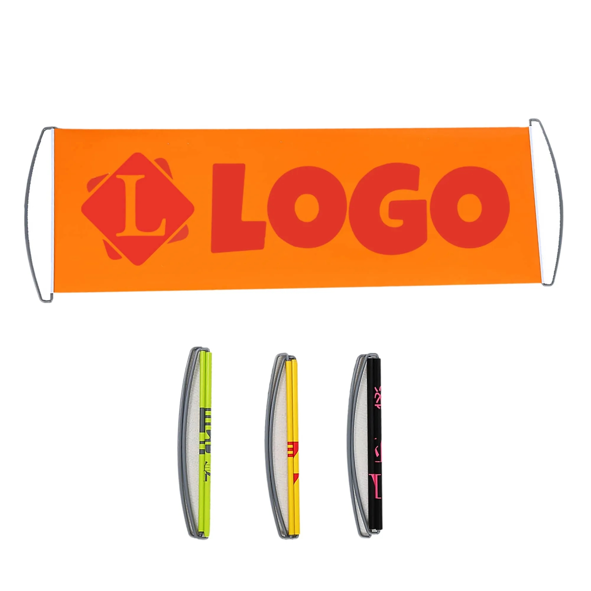 Customizable Handheld Advertising Banner MOQ 30pcs