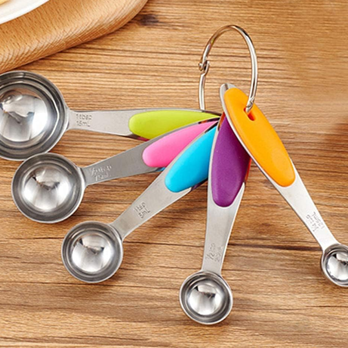5-Piece Stainless Steel Measuring Spoon Set for Baking 6