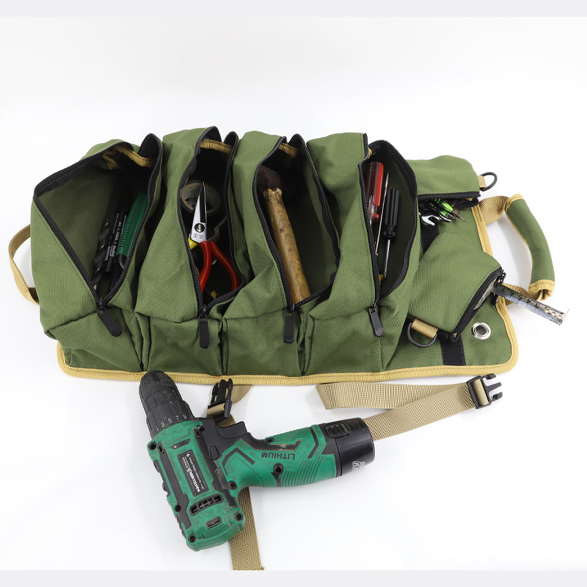 Thickened Oxford Cloth Hardware Tool Roll Bag 4