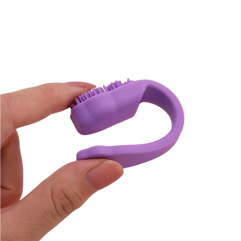 Pet Silicone Finger Toothbrush 1
