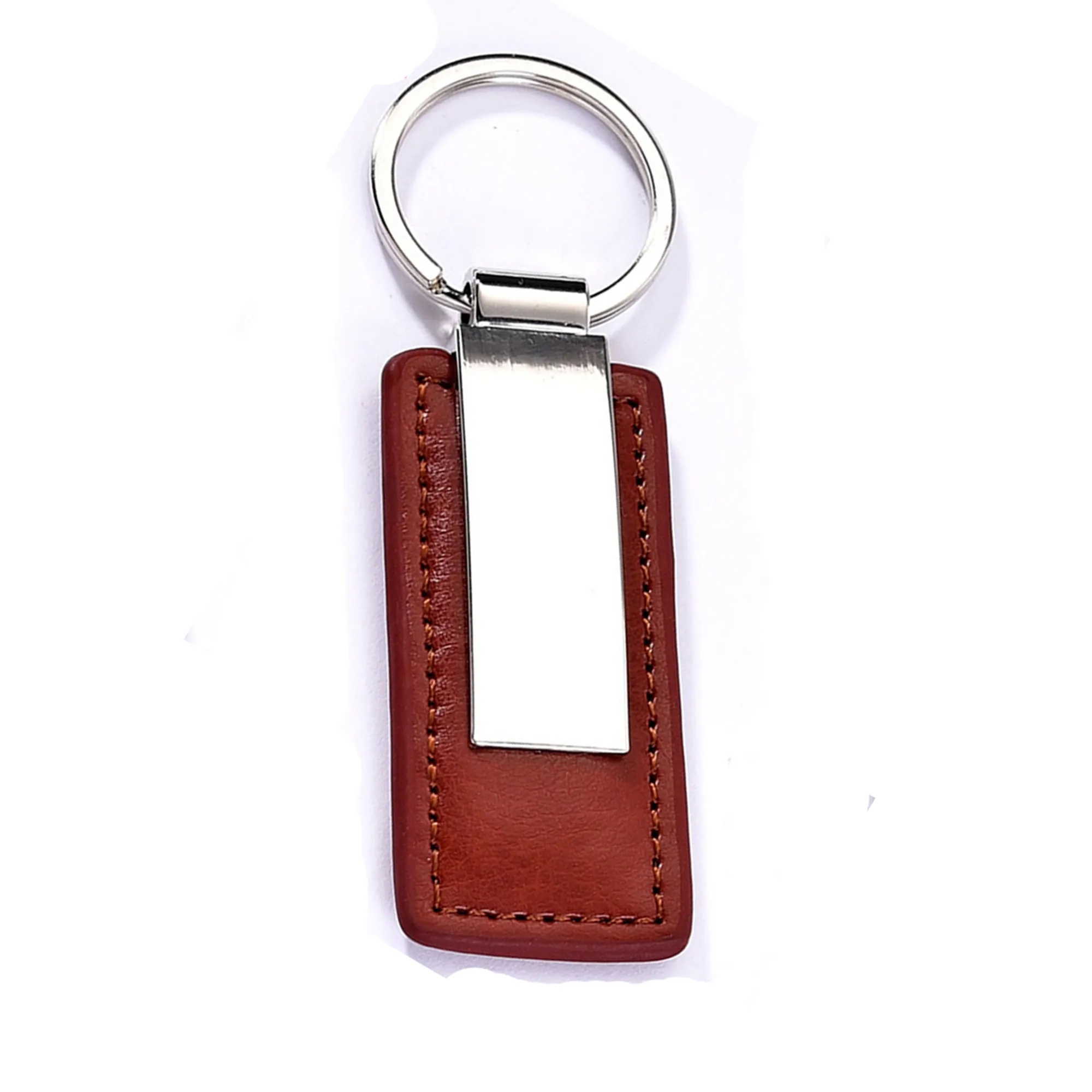PU Leather Laser Keychain 2