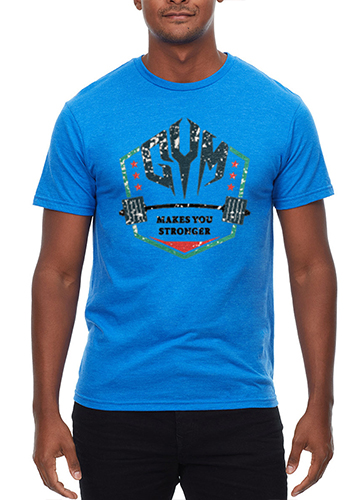4.5 oz 60% Ringspun Cotton, 40% Recycled Polyester 5