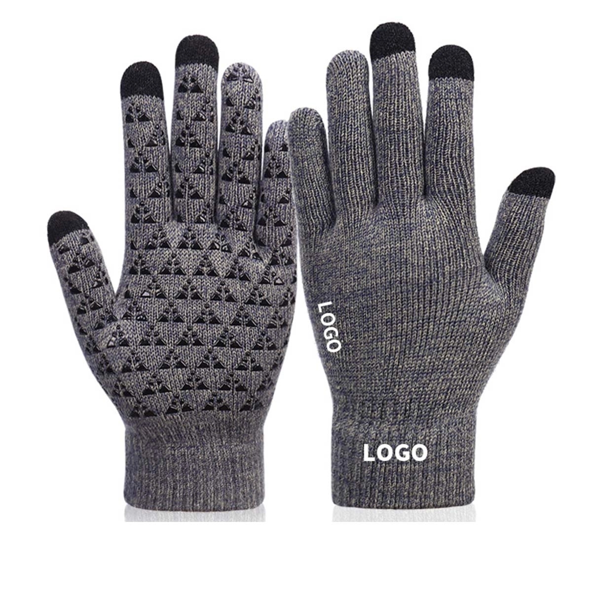 Winter Acrylic Knit Gloves 3