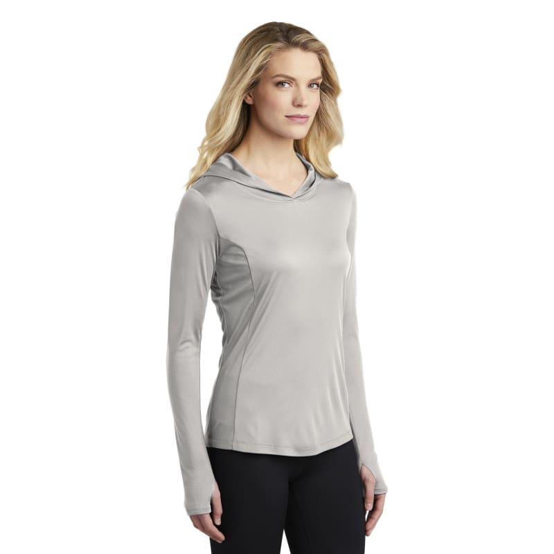 Sport-Tek Women's PosiCharge Competitor Hooded Pullover., custom hoodie or sweatshirt with logo imprint 14