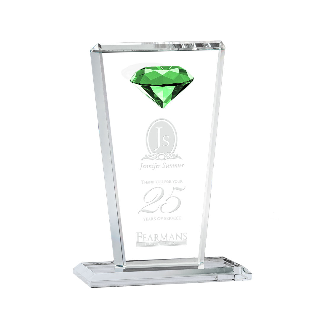 Regina Gemstone Award - Emerald 6