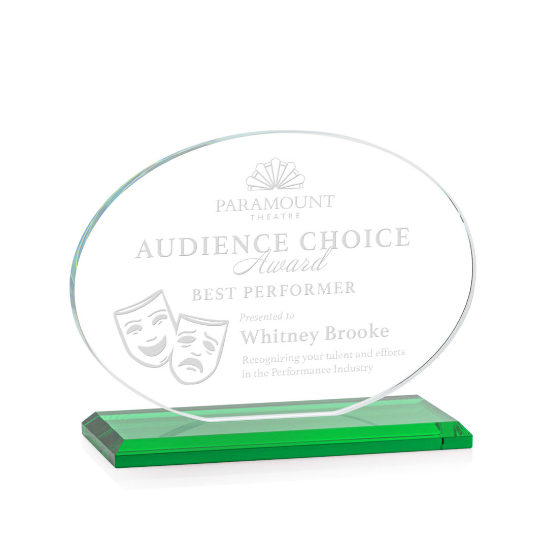 Austin Award (Horiz) - Green 11