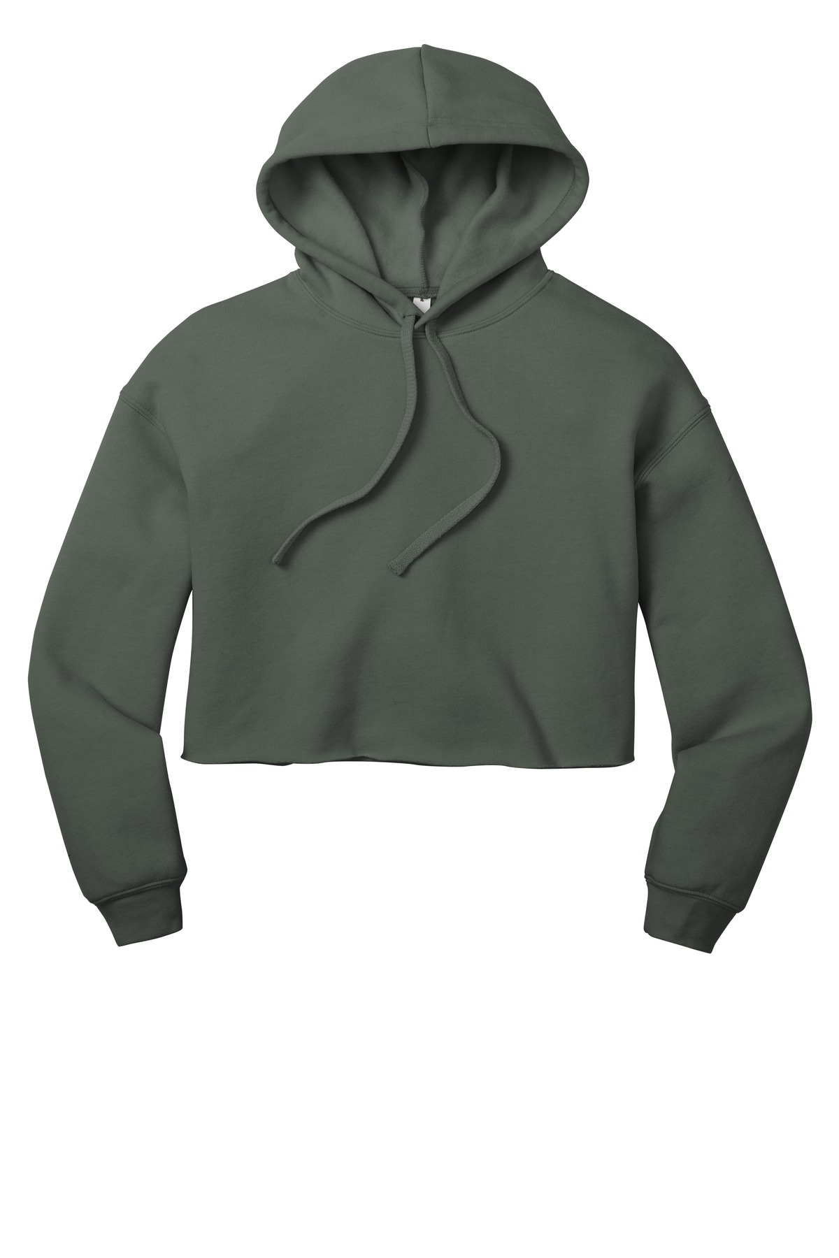 BELLA+CANVAS Women's Sponge Fleece Cropped Fleece Hoodie. BC7502 28