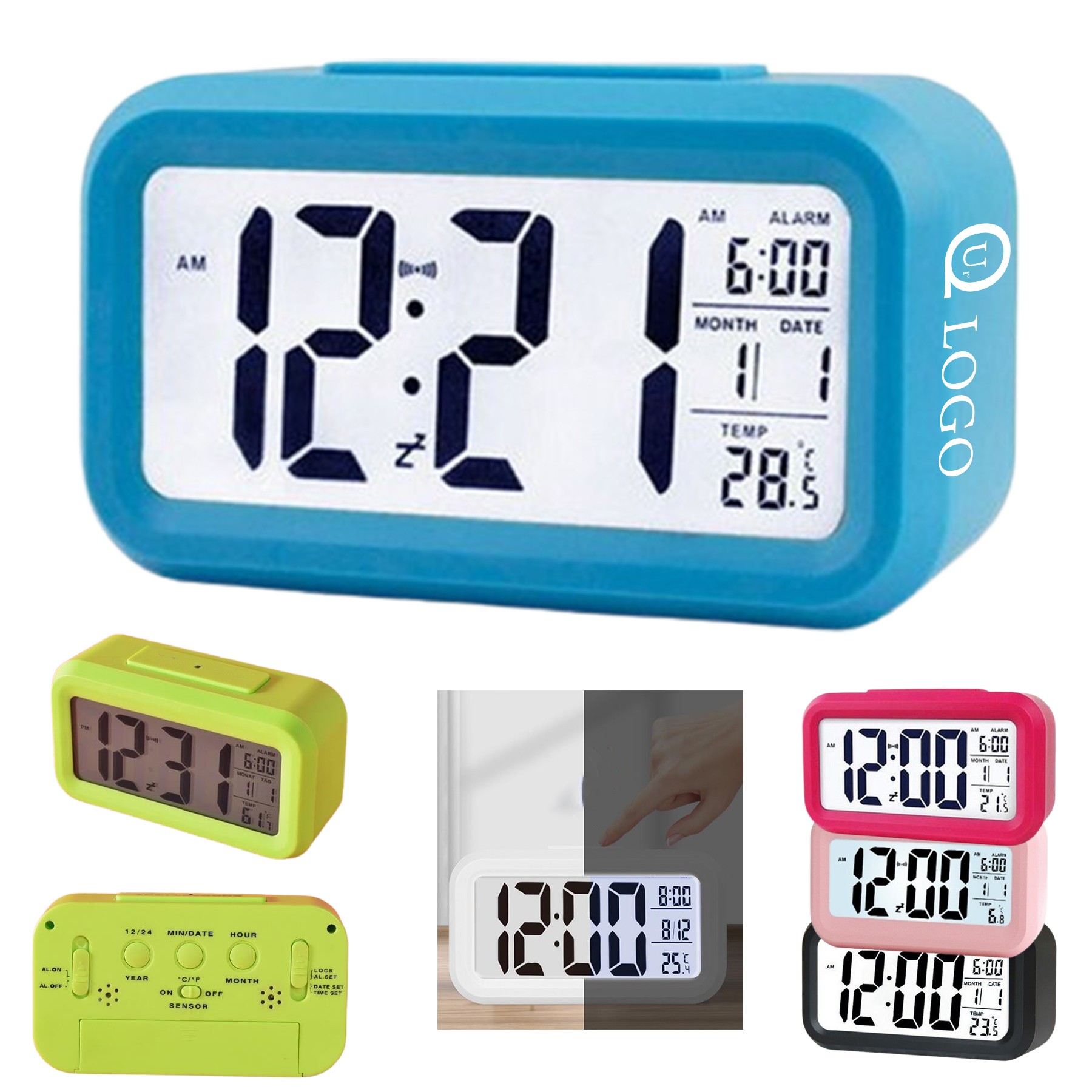 Usb Led Multifunction Alarm Clock