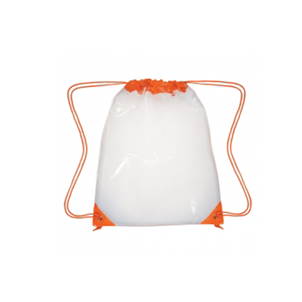 PVC Clear Drawstring Bag 12