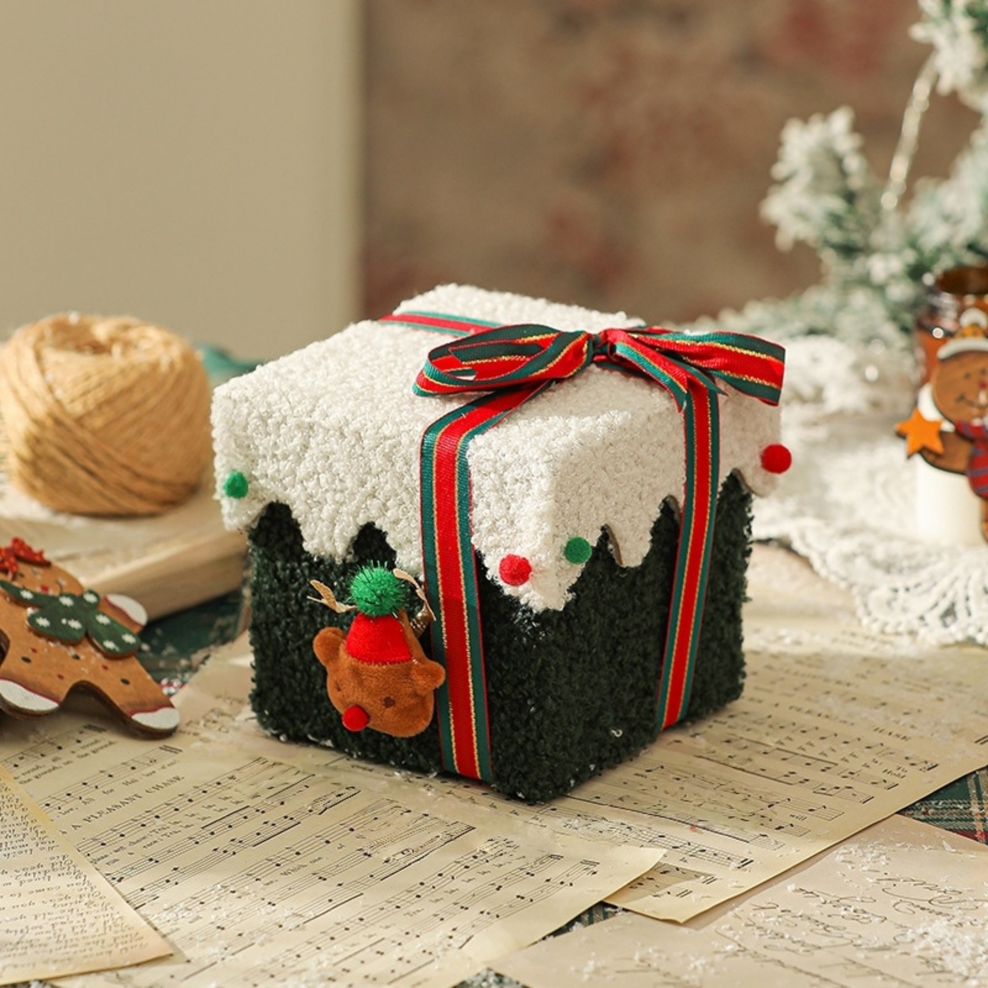 Christmas Cube Gift Box 10