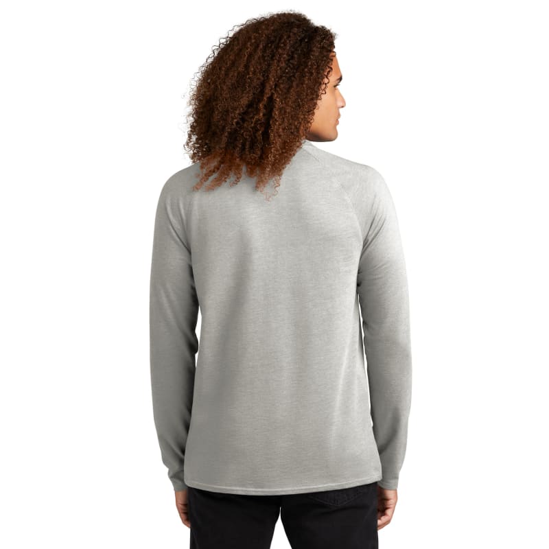 District Featherweight French Terry Long Sleeve Crewneck, custom hoodie or sweatshirt with logo imprint 5