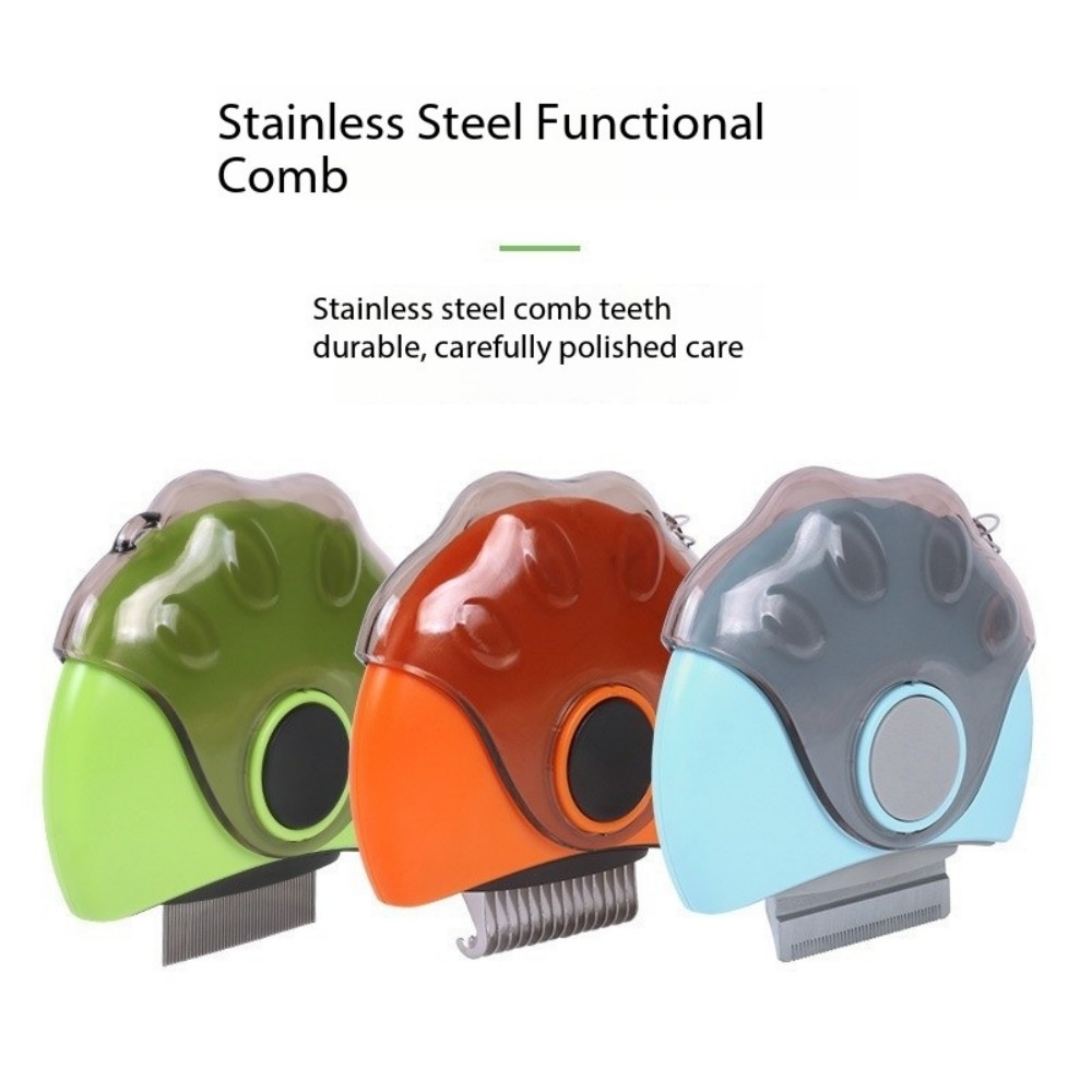 Three In One Pet Hair Removal Comb 2