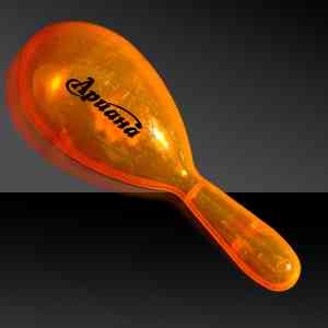7" Plastic Glitter Maraca 3