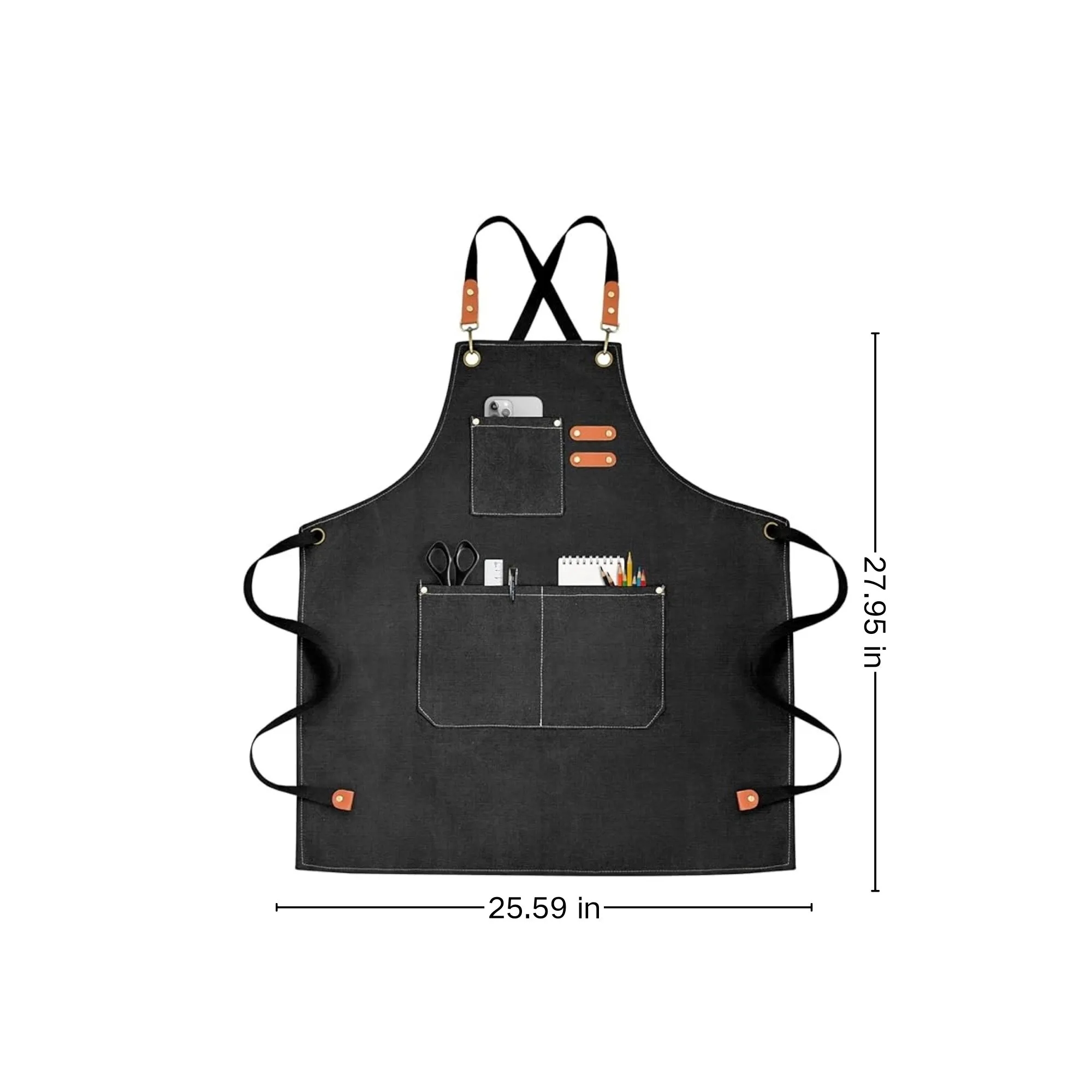 Multi Functional Breathable Thick Canvas Apron 2
