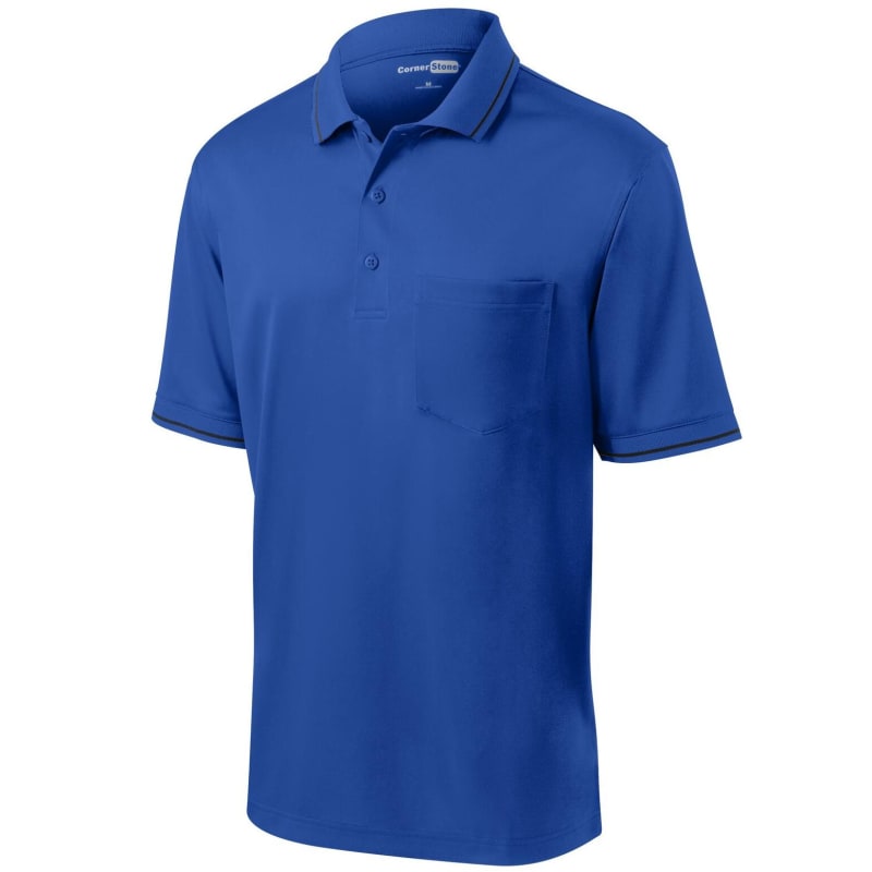 CornerStone Select Snag-Proof Tipped Pocket Polo. 26
