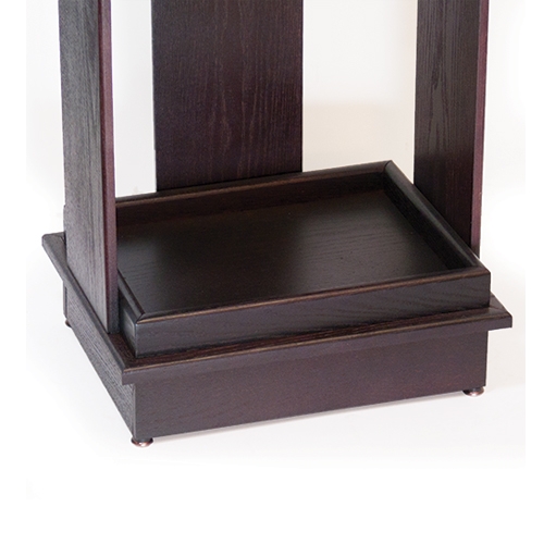 Floor 66"h Wine Bottle Display 4 shelves