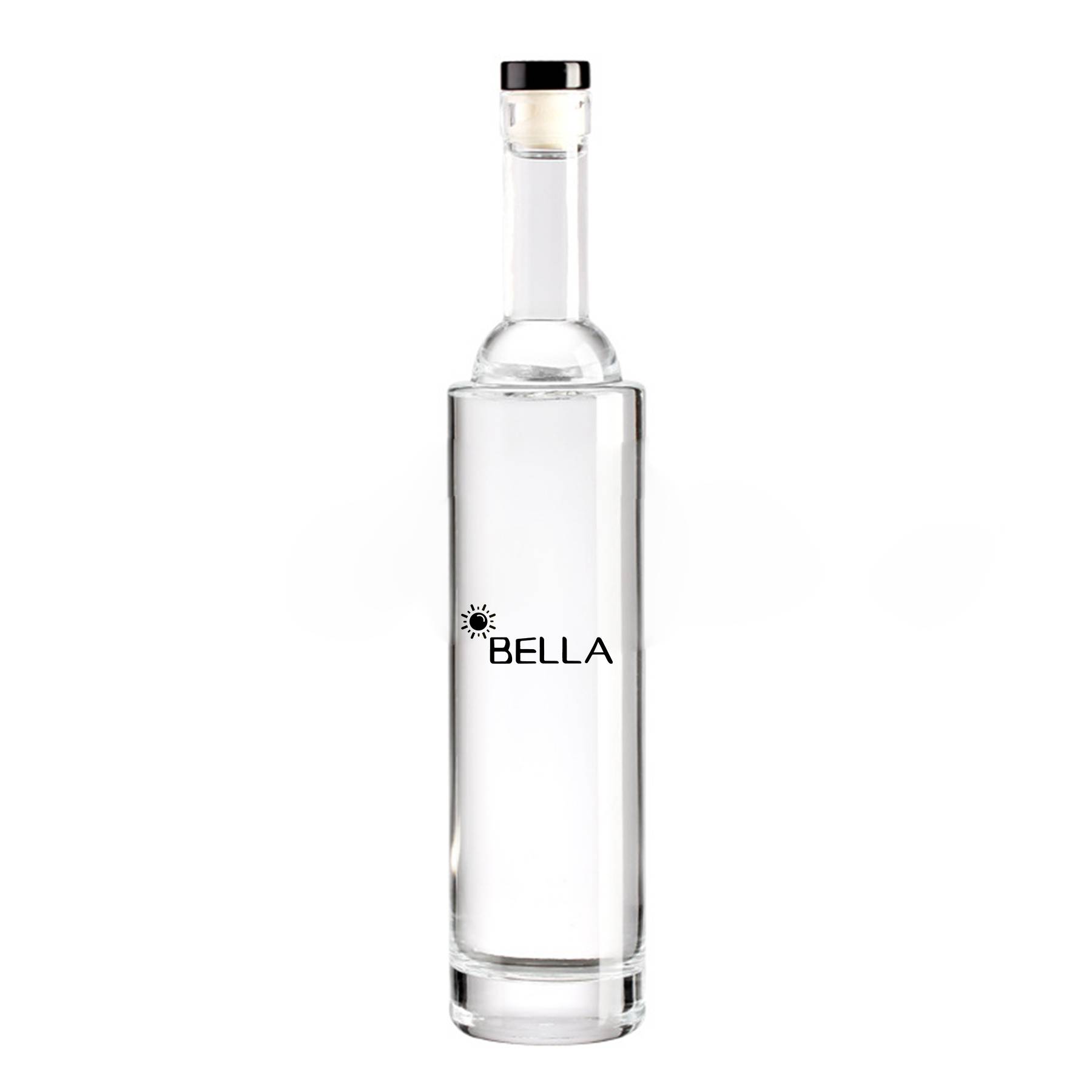 Clear Glass Wine Bottles 4