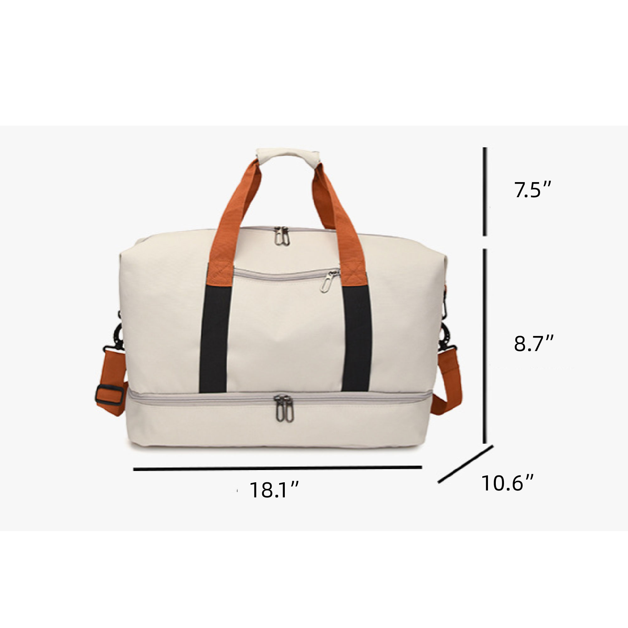 Multifunctional Oxford Travel Luggage Tote Bag 3