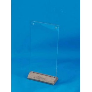Acrylic Signs With Wood Stand 4
