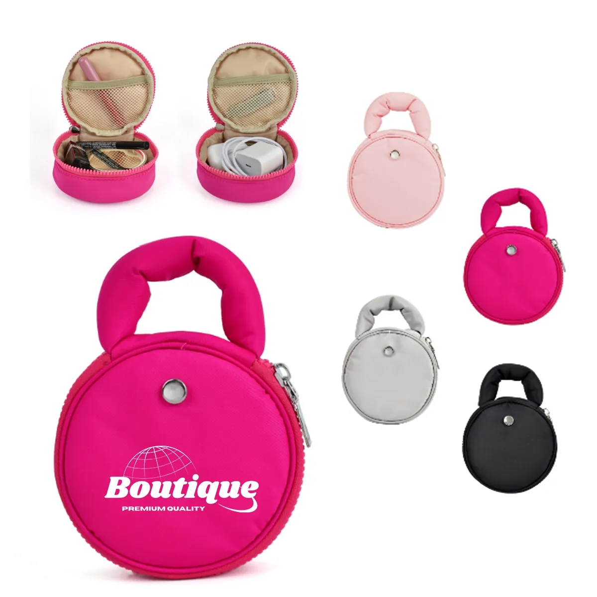 Women's Portable Cosmetic Bag Storage Mini Wallet 4
