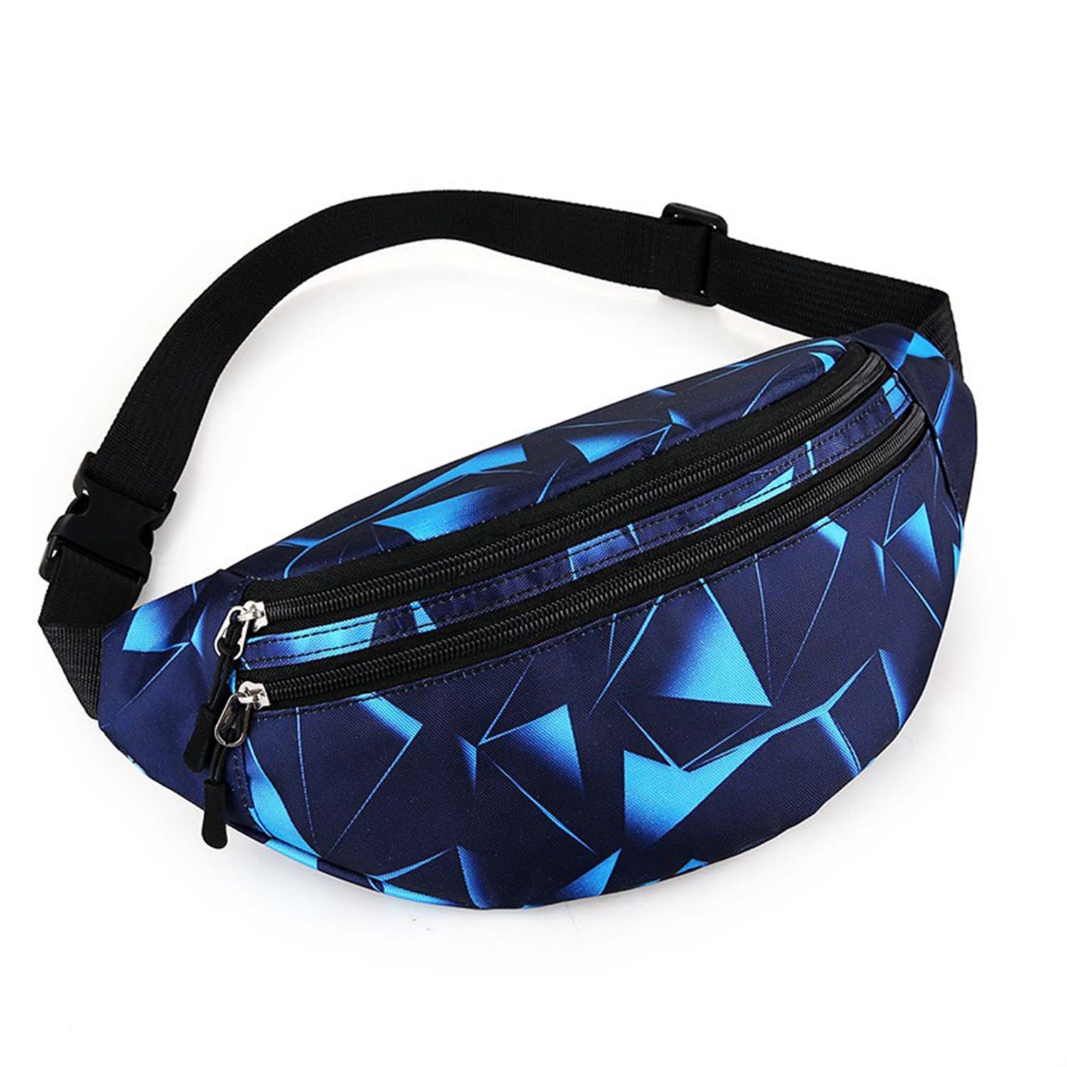 Polyester 3 Zipper Full Wrap Sublimation Waist Pack ?C Your Everyday Companion 4