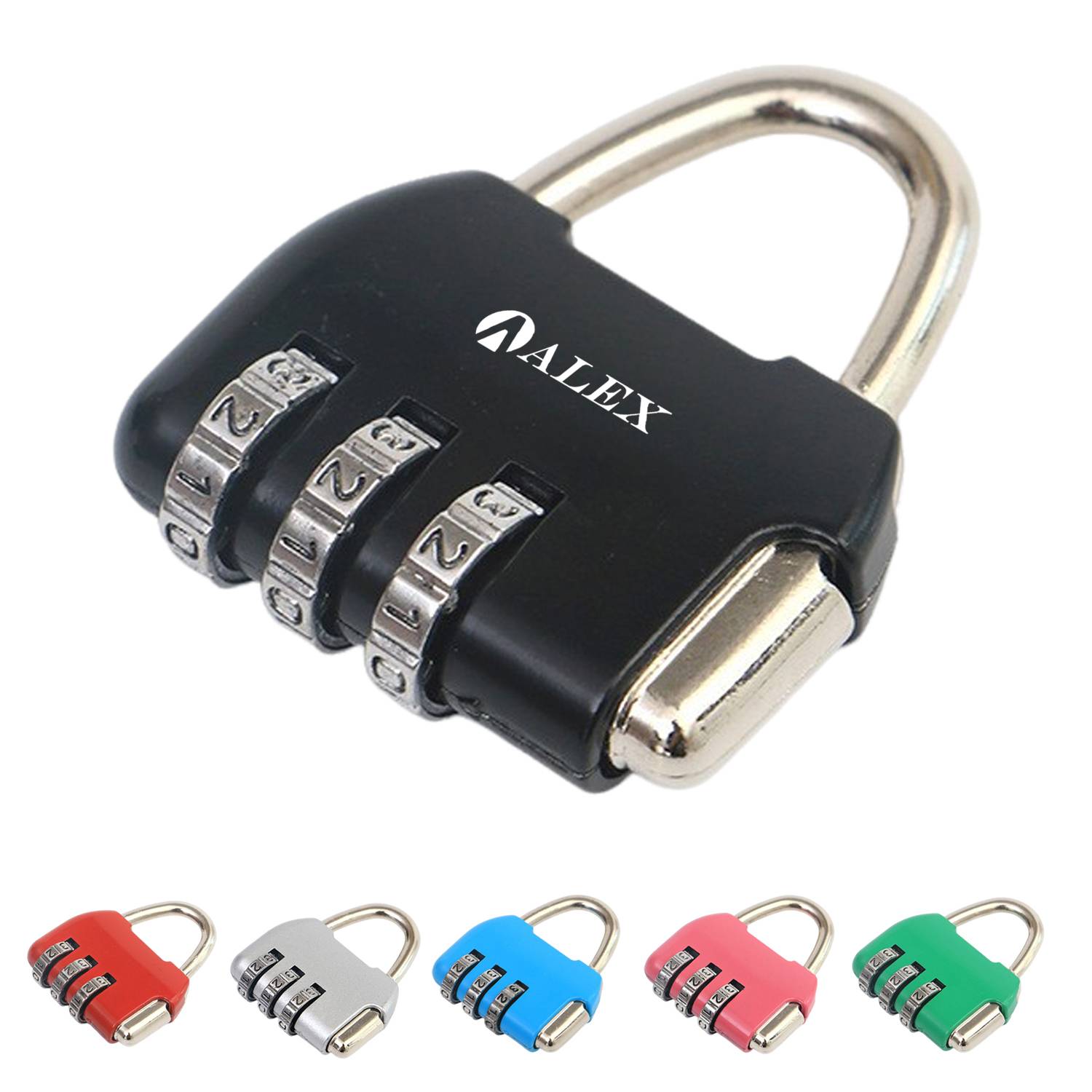 Mini Password Lock 3 Digit Number Code 10