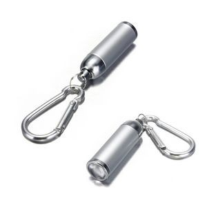 Transformable LED Keychain Flashlight Mini Lantern With Carabiner 5
