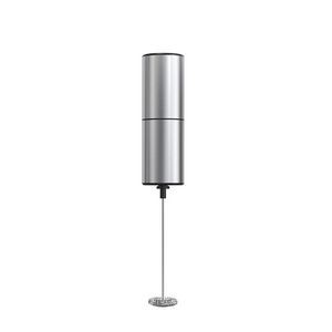 Black Cylinder Electric Coffee Mixer And Egg Whisk With Stand Stainless Steel Rod 18