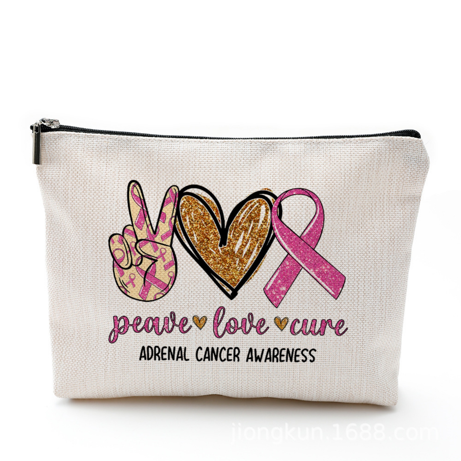Breast Cancer Awareness Cosmetic Bag 5