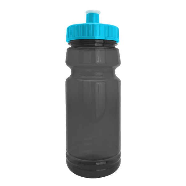 Cycle 24oz Recycled Transparent Bike Bottle w/Push-Pull Lid 34