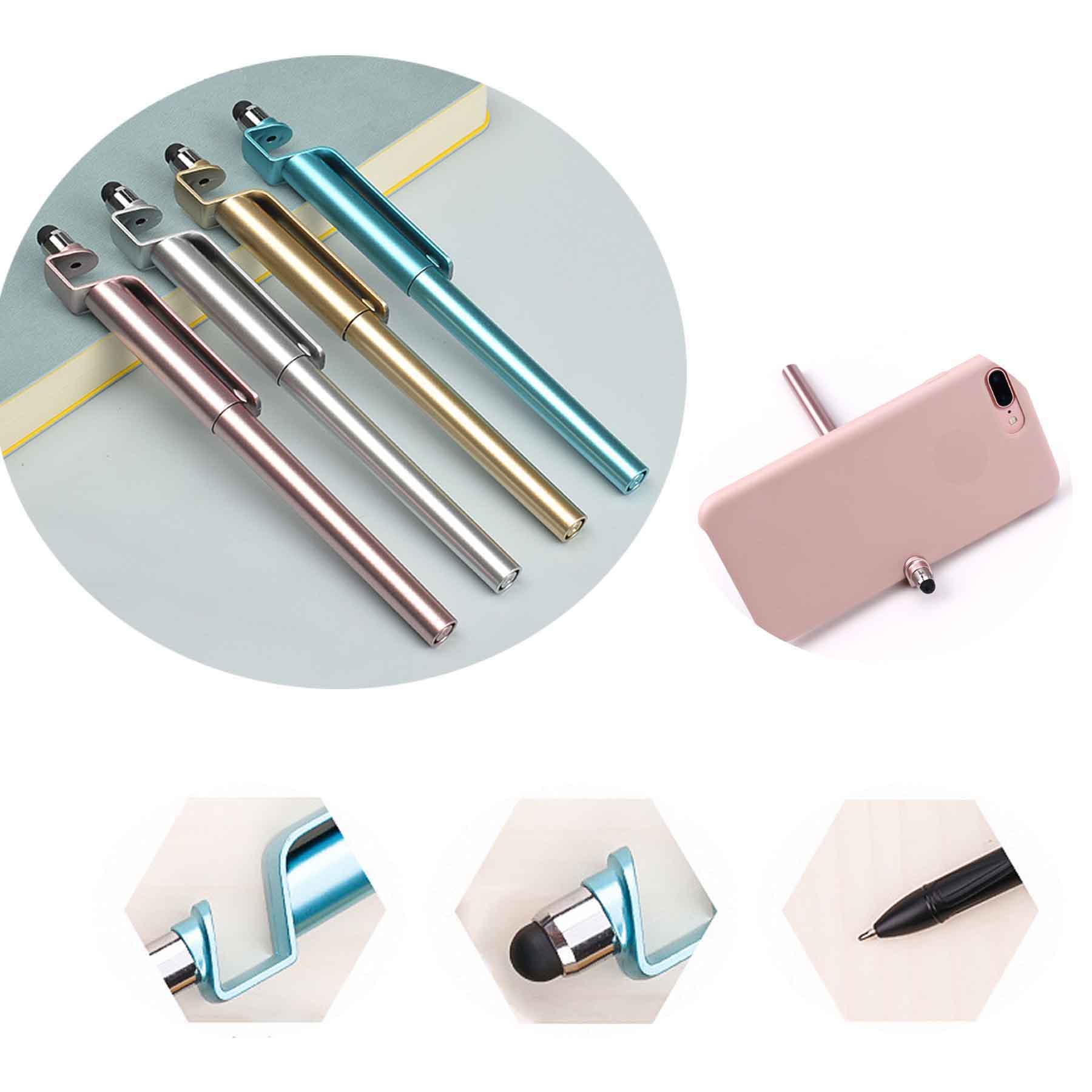 Touch Screen Ballpoint Pen with Phone Holder 1