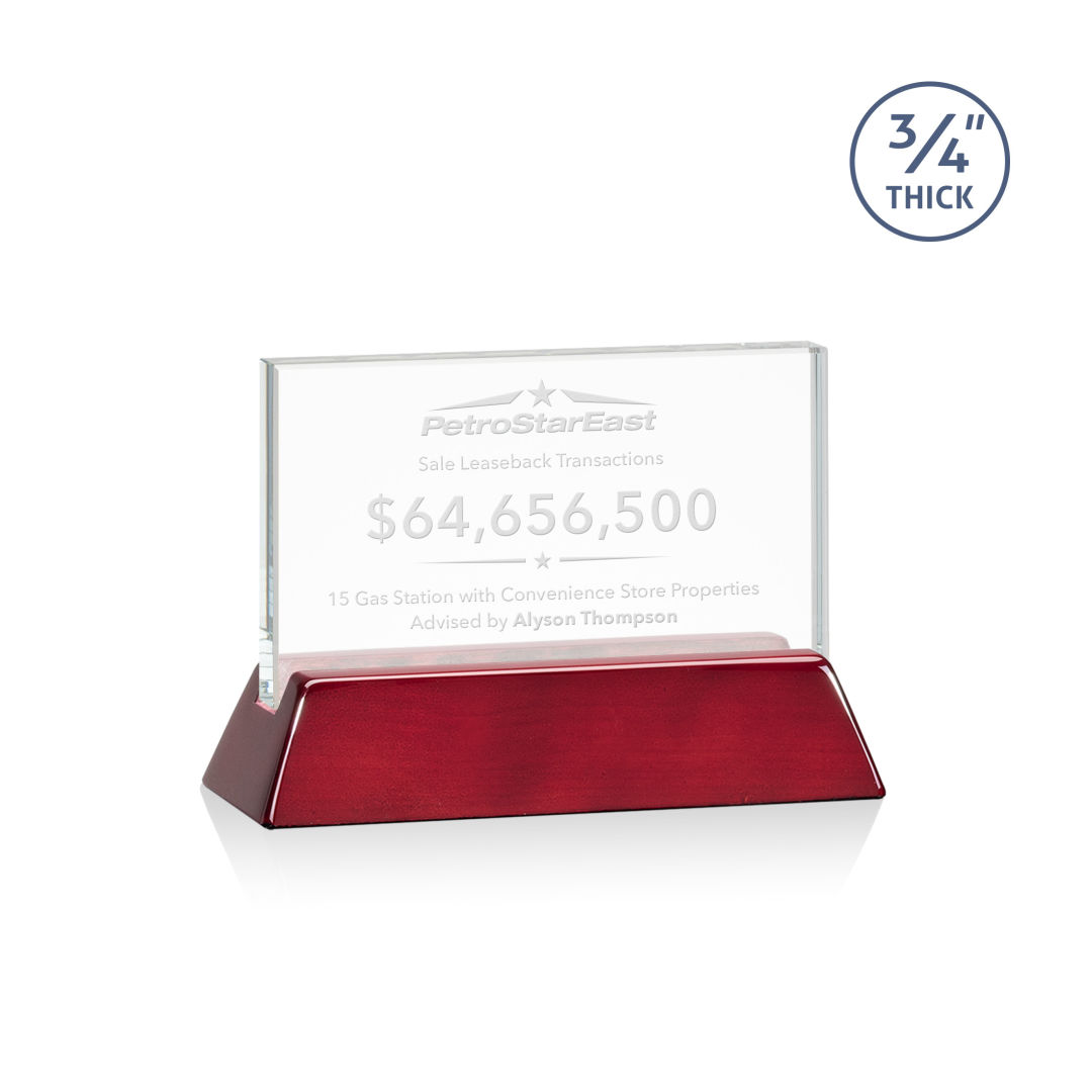 Walkerton Award - Starfire/Rosewood (Horiz) 14