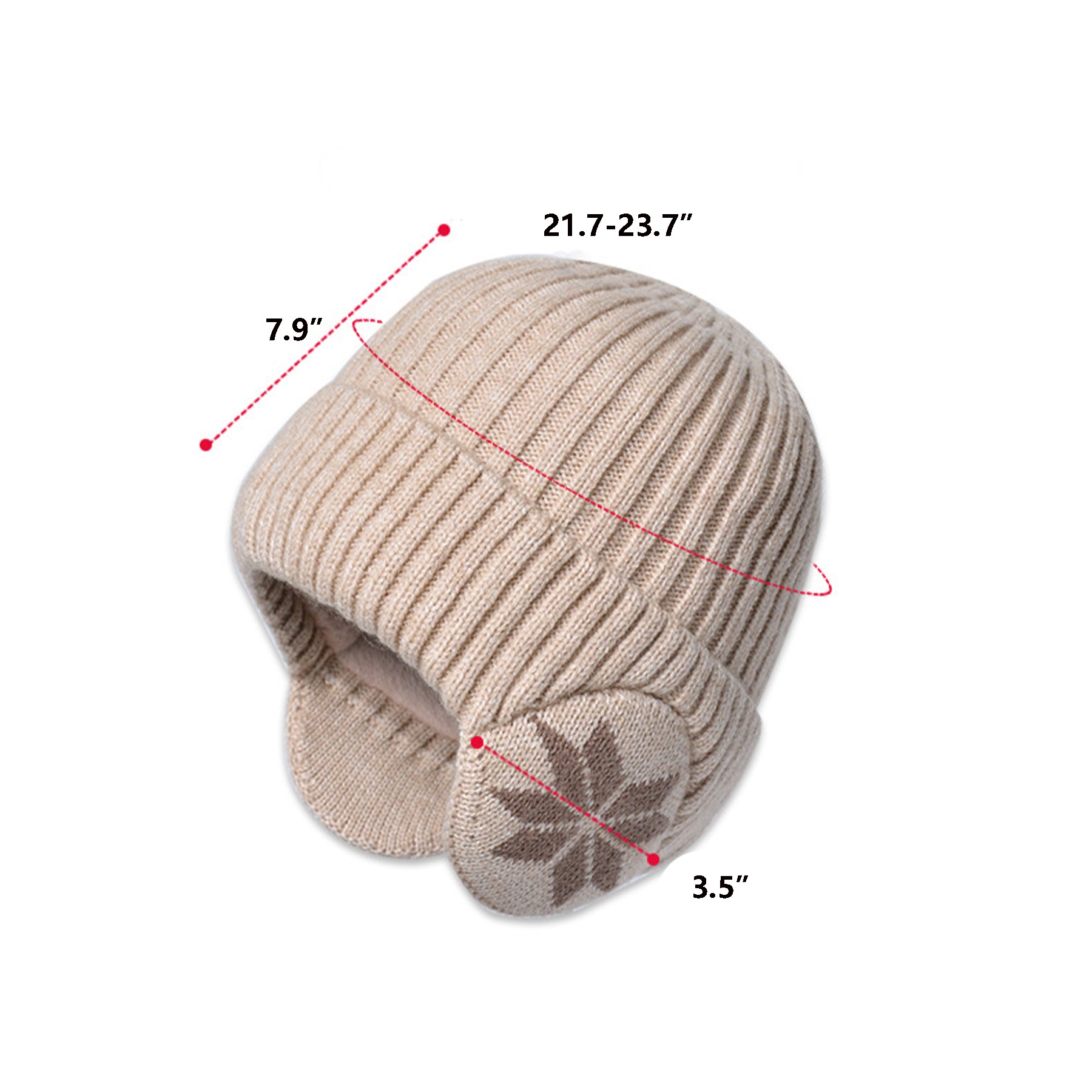 Earmuff Knitted Beanie 6