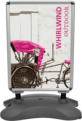 Whirlwind Outdoor Sign Stand (Hardware Only)