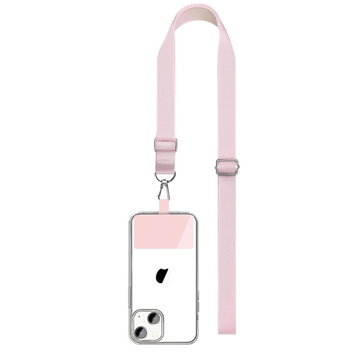 Cell phone case card lanyard wider retractable 2