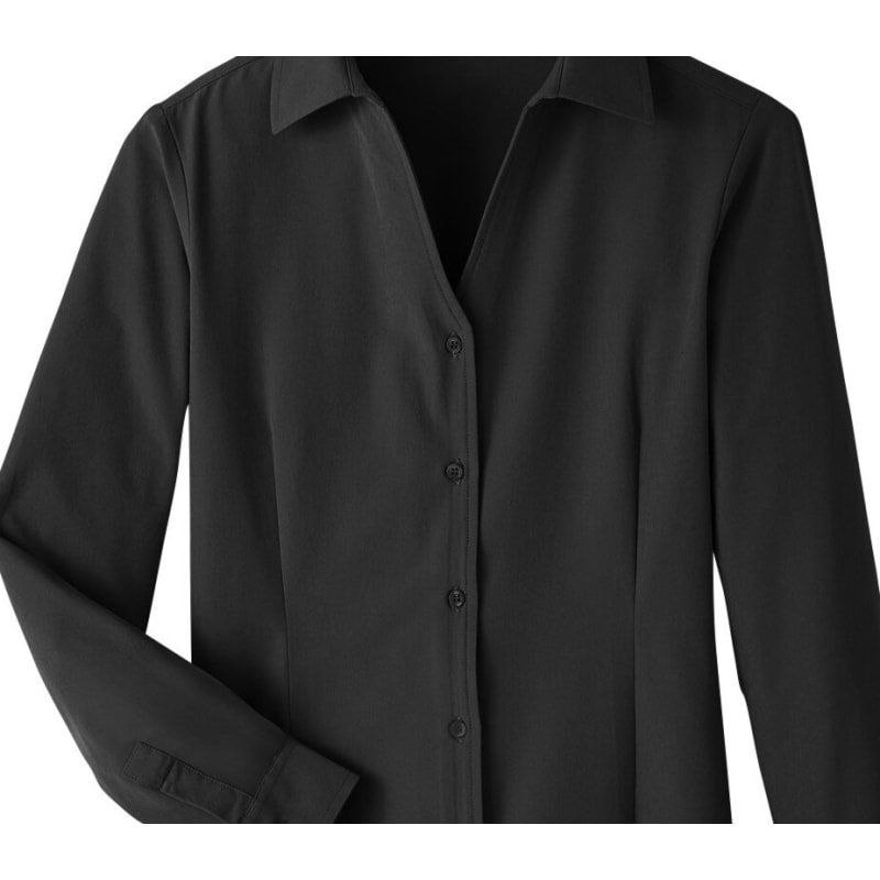 UltraClub Ladies' Bradley Performance Woven Shirt 1