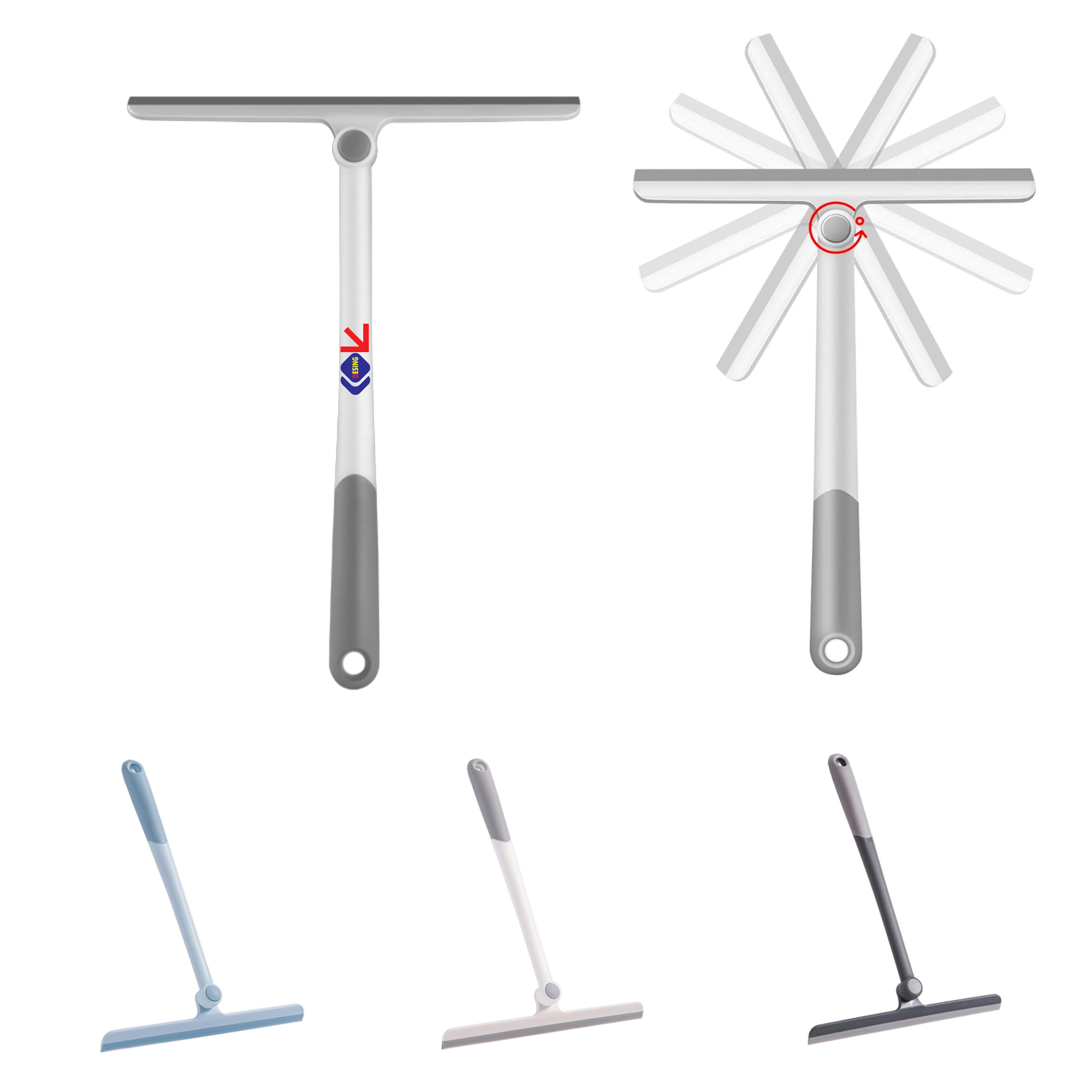 Shower Squeegee For Glass Doors With Hook MOQ 50 4