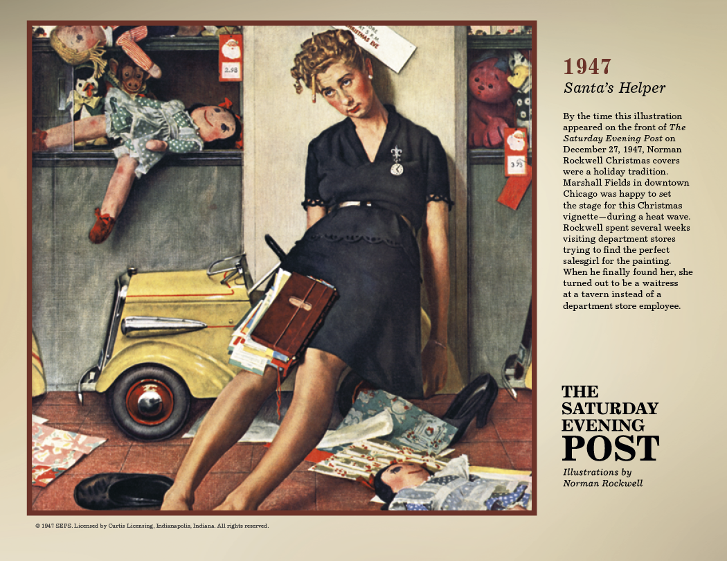 Triumph® Calendars The Saturday Evening Post Deluxe Pocket Calendar 32