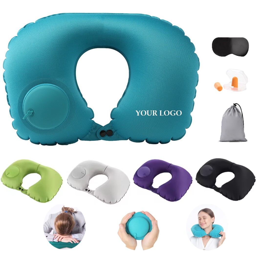 U Shape Inflatable Air Cushion Neck Rest 2