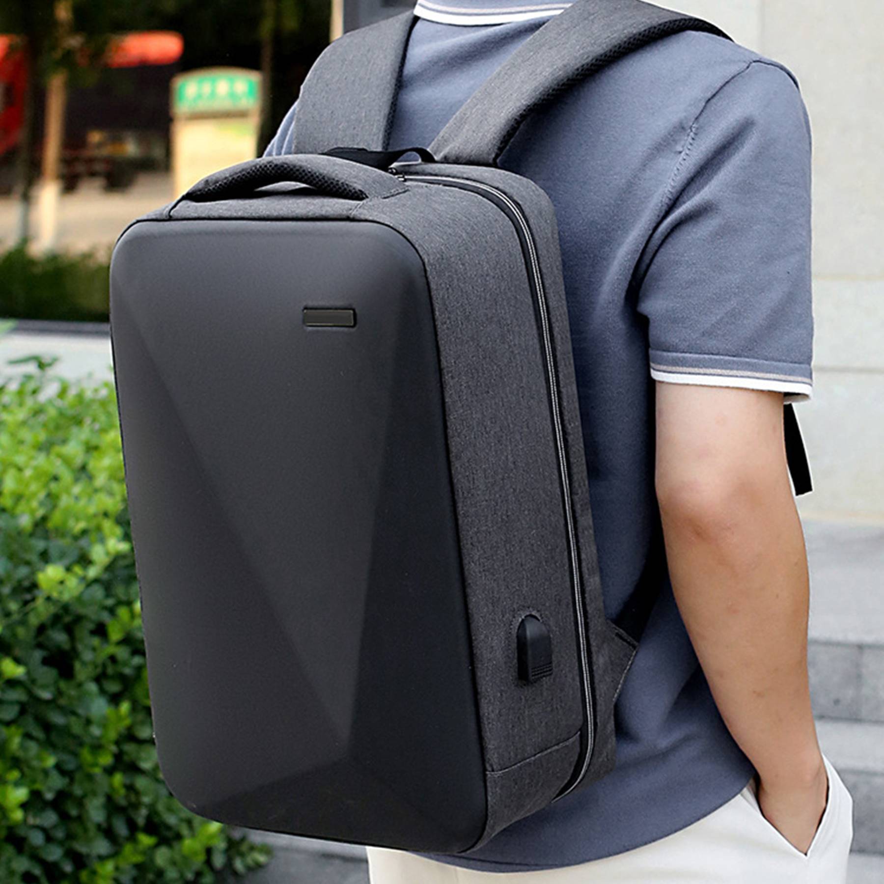 polyester Waterproof Laptop Backpack 5
