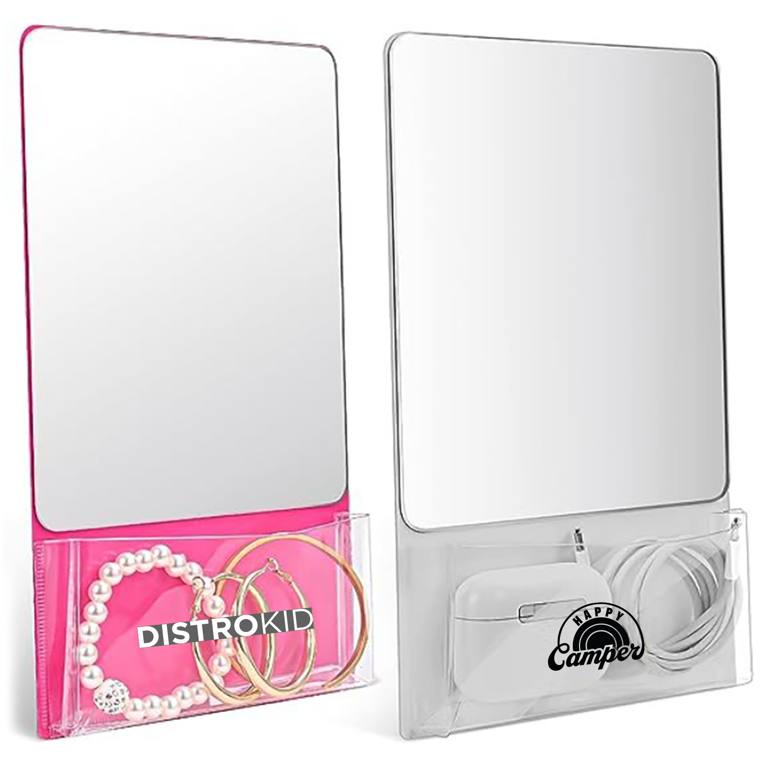Locker Mirror with Full Magnetic Back 4