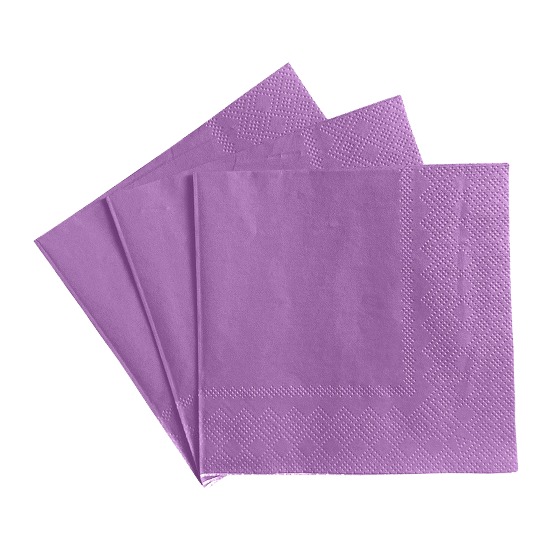 2 Ply 5'' Custom Colorful Cocktail Napkins 15