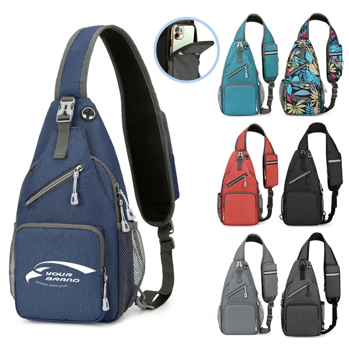 Enough Inventory Multipurpose Crossbody Shoulder Bag Daypack 3