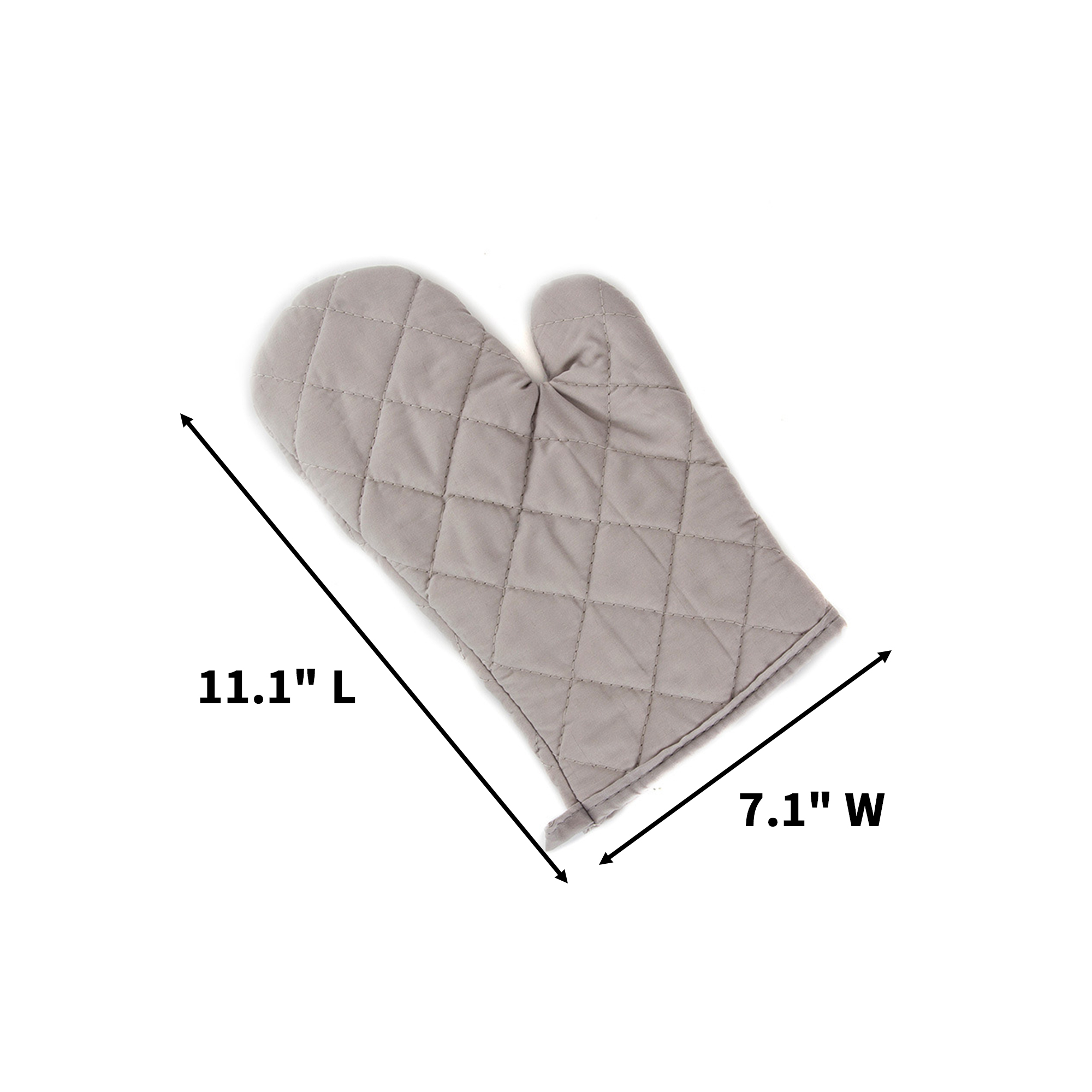 Cotton Heat Resistant Baking Glove 11.1" x 7.1" 10