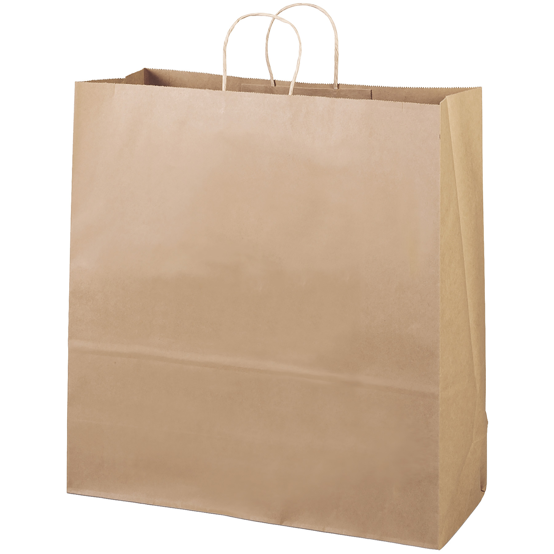 Eco Duke - Kraft-Brown Shopper - Flexo Ink Print 1