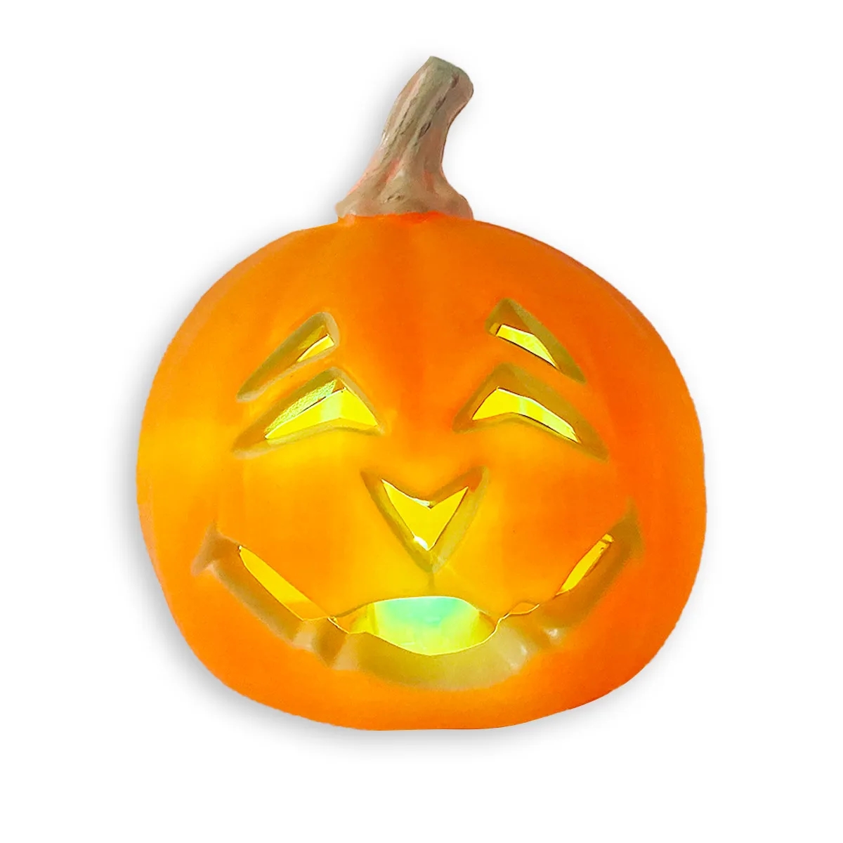 PVC Halloween Pumpkin LED Light Lantern Decorative Prop 3