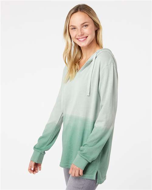 Women's French Terry Ombré Hooded Sweatshirt - W20185 9