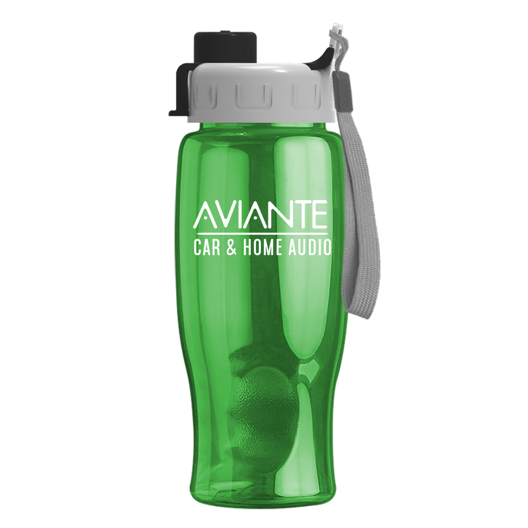 Poly-pure - 27 oz. Transparent Bottle with Quick Snap 4
