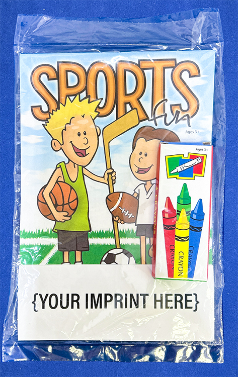 ACTIVITY PAD SET - Sports Fun Activity Pad Fun Pack 4